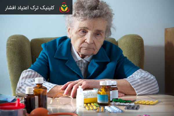 Addiction factors of older women
